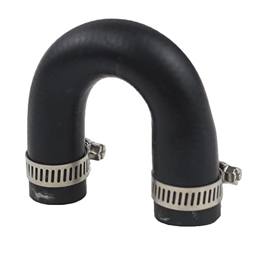 Hemrunk HES1012 Ls Heater Core Bypass Hose Coolant Crossover With Clamps Replacement thumb #5