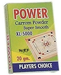Image of WRF Superior Matte Finish Practice Carrom Board for Serious Professional Practice with Coins Striker and Powder Black New (32 Inch WRC-4)