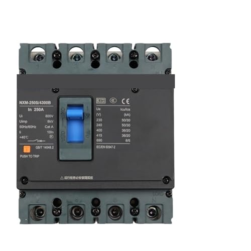 Disjoncteur à boîtier moulé 4P NXM-250S pour protection réseau 250A