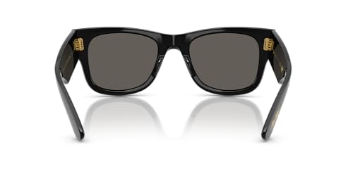 Ray-Ban Rb0840sf Mega Wayfarer Low Bridge Fit Blacked Out Collection by A$ap Rocky Square Sunglasses4