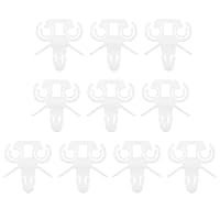 The Lord of the Tools 10 Stück Bremsleitungsrohr Halteclips Bremsrohr Klemme 4,2mm ID Autoersatzteile 281611767 Kompatibel mit V-W Bus T2 T3 T4