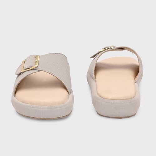 Image of Centrino Women's Sandals | Elegant Stylish Slip-On Chappals for Ladies |Lightweight & Breathable Slippers /Flip-Flops| Durable Outdoor Synthetic Casual Wear,Party and Formal Occasions(9322)
