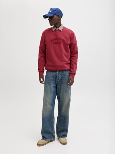 JACK & JONES Jorbleecker Branding Sweat Crew Bf – Ansicht 3
