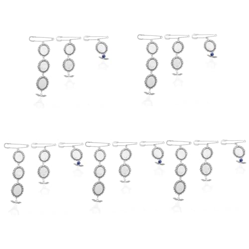 ifundom 15 Peças Pingente Triplo Buquê De Casamento Amuleto De Foto Buquê De Noiva Amuleto De Foto M