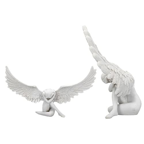 Figura de Ángel Pequeña de Resina para Decoración miniatura 4