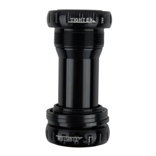 BB52 Tretlager mit Keramiklagern für verbessertes Fahrerlebnis (schwarz)