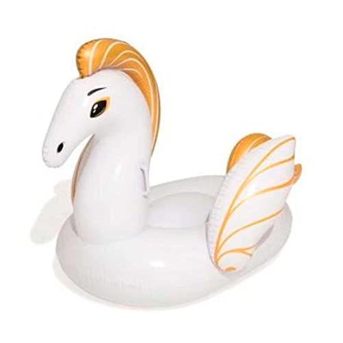 Tradineur - Pegaso Hinchable, Asas De Alta Resistencia,Vinilo Resistente, Incluye Parche De Reparaci�n, 159 X 109 Cm