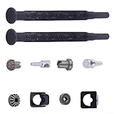 2er-Pack Kettenstangen-Spanner-Einstellsatz für Echo CS370/CS400/CS450 Kettensägen V651000001, Metallmontage, einfache Installation, Ersatz