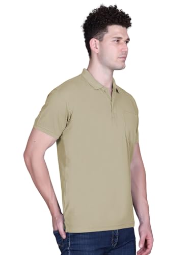 Image of FYLTR Men's Solid Polo | Regular Fit | Casual Polo Shirts for Men