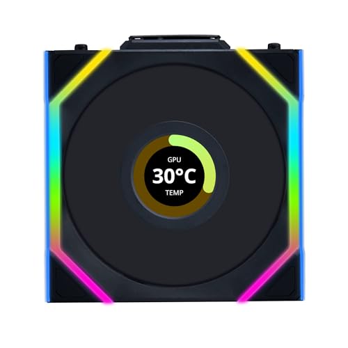 Lian Li UNI Fan SL LCD Wireless 120mm ARGB Fan - Single Pack - 1.6