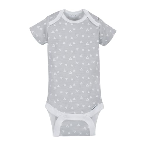 Image of Gerber Unisex Baby 5-Pack Short Sleeve Variety Onesies Bodysuits