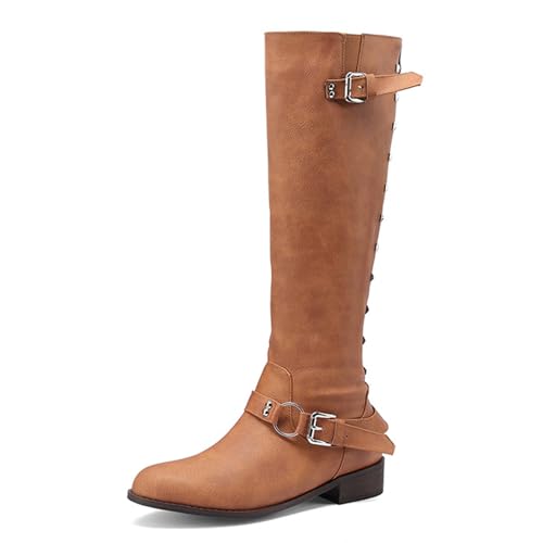 Bottes d'équitation de fête pour femmes fin de l'inconfort des talons en soirée hiver