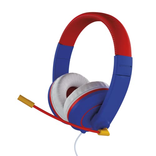Casque audio GIOTECK XH-100S Wired Stereo Headset stéréo filaire jack 3.5mm coloris rouge bleu