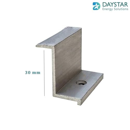 Image of Daystar Solutions Solar Panel mounting clamp 30MM for (3 Panel - 4 End Clamps and 4 Mid Clamps)