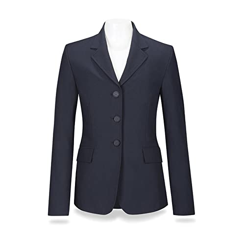 R.J. Classics Girls' Skylar JR Show Coat with 37.5, Color: Navy, Size: 14