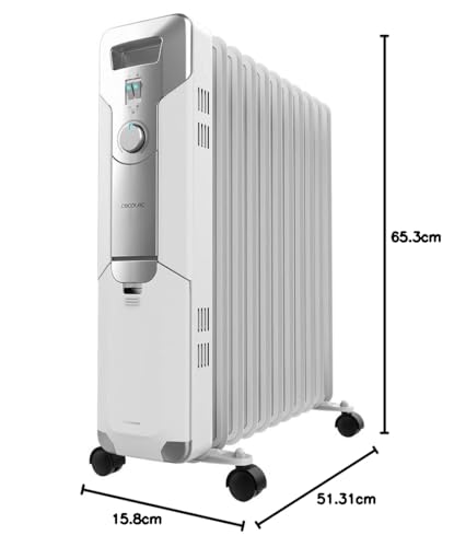 Radiateur à Huile Cecotec ReadyWarm 11000 – 2500 W 11 Modules - vue 10