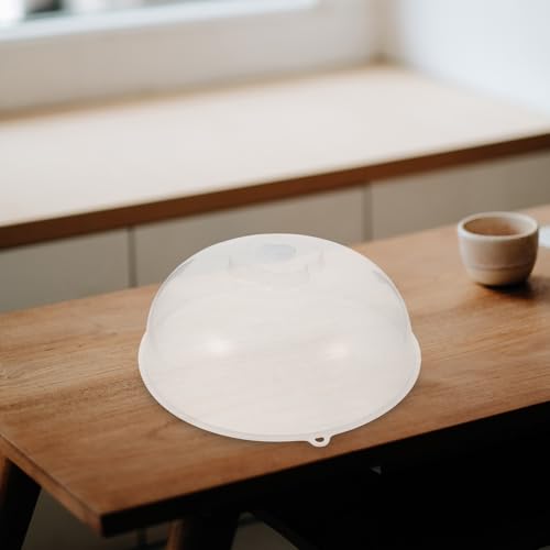 Evitar salpicaduras de comida en microondas con la funda plástica CRAFTHROU 6