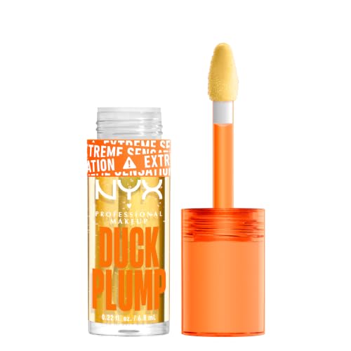 NYX Professional Makeup Lip Plumping Gloss Duck Plump, Shade: Clearly Spicy