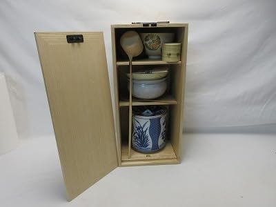 未使用 茶道具 桐 短册箱 茶箱十一点セット 茶道具一式 持ち運び 野点紙箱 Amazon.co.jp: 604766 茶道具 桐 短册箱 茶箱十一点セット