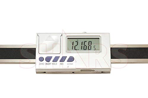 Shars Regla Digital Horizontal 12"/300mm LCD Grande miniatura 7