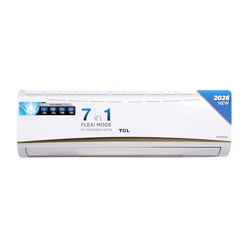 Image of TCL 1.5 Ton 5 Star Split Inverter AC (18AMEV5, White)