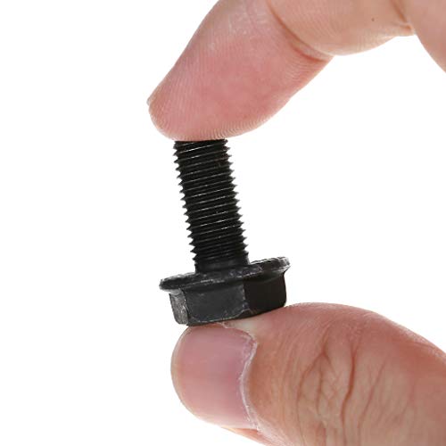 WOWOWO 2 Stück Fahrrad Tretlager Schraube Kurbel M8x18mm Fahrrad Fahrradteile Zubehör