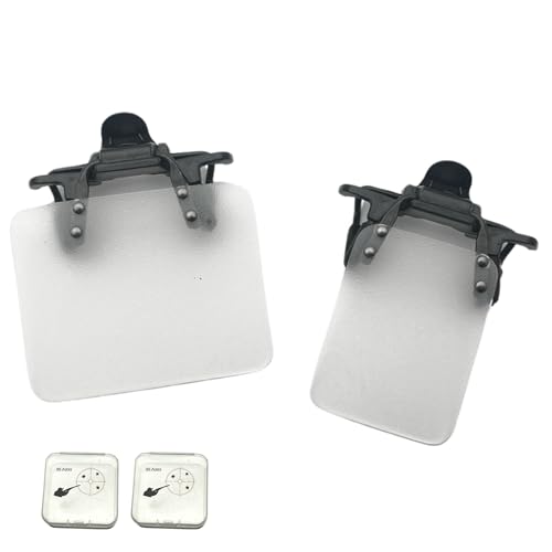 [XII WANG YE] 2個セット国際標準射撃用メガネパッチ 射撃用ブラインダー ターゲットエイド