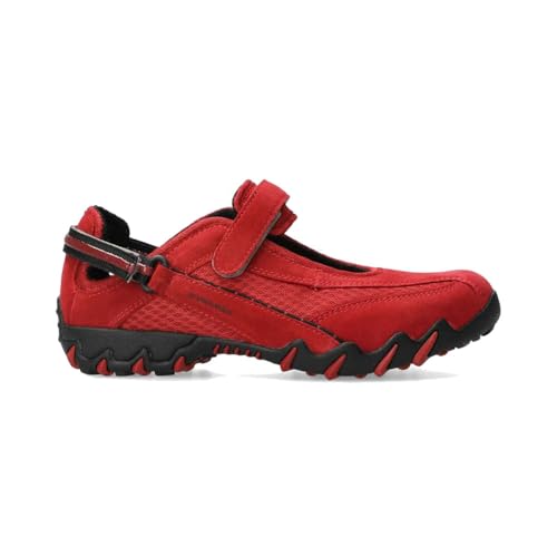 Allrounder NIRO Sneaker, Klettverschluss, Veneroso (rot), C. Suede 48 / 3D Mesh 01 Rot Gr. 42