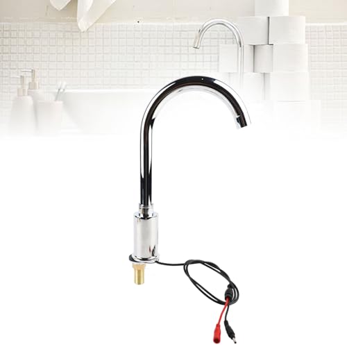 Grifo de baño sin toque con sensor infrarrojo y agua fría 8