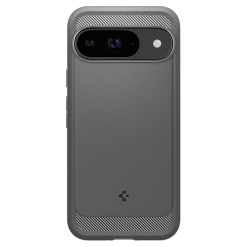 Spigen Rugged Armor designed for Google Pixel 9 case Pixel 9 PRO case cover - Marble Gray