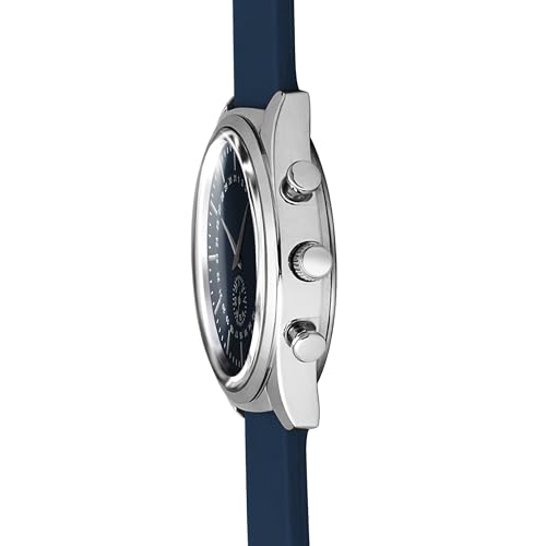 Image of styledose Men's Watch Analog Quartz with Chronograph & Silicone Strap -Casual & Formal Wrist Watch for Men