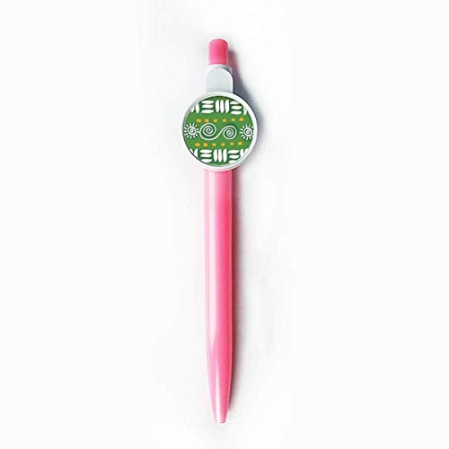 Stylo rétractable bleu Line Count Mexique Totems idéal pour votre carnet de voyage