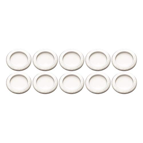 Prime Ave Automatic Transmission Drain Plug Aluminum Washers 18mm Part# 90471-PX4-000 (Pack of 10)