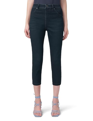 Leggings Capri en Denim Ultra Doux Jean Extensible Corsaire Femme Minceur