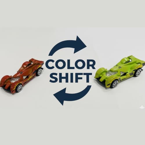 Image of GENIE'S TOY BUS Color Changing Die-Cast Racing Car I 1:64 Scale Temperature Sensitive Paint Sports Car I Change Color with Water I Kids Collectible Toy for Ages 3+ I Best Birthday Gift for Kids