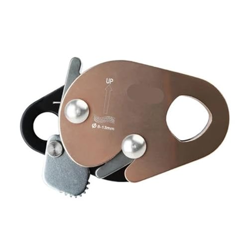 Image of Compatible for XINDA Rock Climbing Safety Equipment Automatic Lock Carabiner Grasp Rope Device Anti-Fall Protective Gear