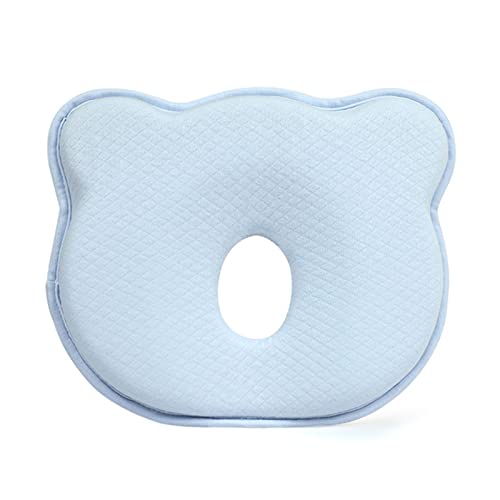 Almohada Bebe, Cojín para Niños, Almohada Bebe Plagiocefalia Cuna, Almohada de Espuma...
