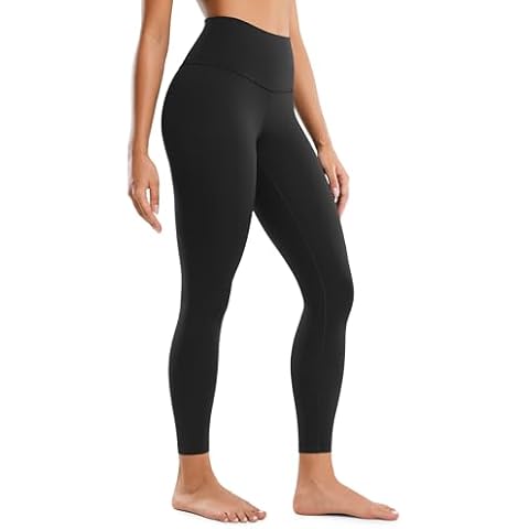 CRZ YOGA Butterluxe High Waisted Lounge Legging 25" - Workout Leggings for Women Buttery Soft Yoga Pants Black Small Cover