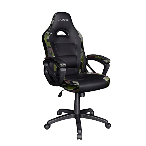 GXT 1701C Ryon Sedia da Gioco, Pelle, Verde, Taglia Unica - Sedia gaming