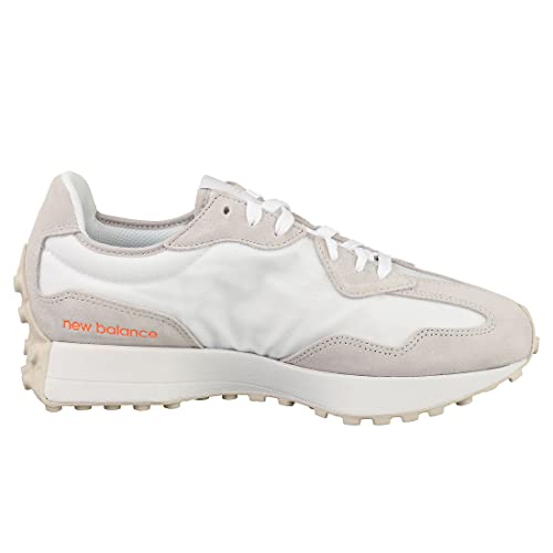 New Balance Men's 327 Sneakers, Rain Cloud/Vibrant Orange, 11.5 Medium Us #TOP5