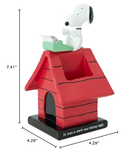 Snoopy Pen Holder | Snoopy Gifts | Peanuts Snoopy Figure | Desk Organiser | Desk Decoration | Cute Gifts | Snoopy Pencil Case | Snoopy Pen Pot | Back To School Supplies