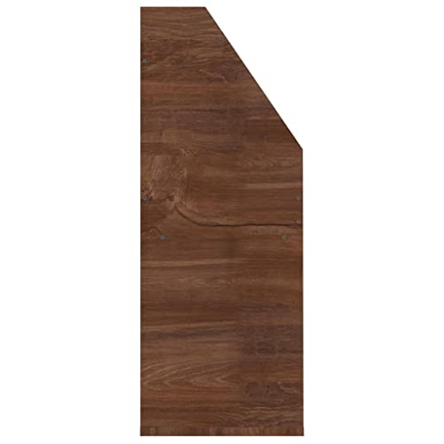 vidaXL Revistero niños Madera contrachapada marrón Roble 71x30x78,5 cm - imagen 6