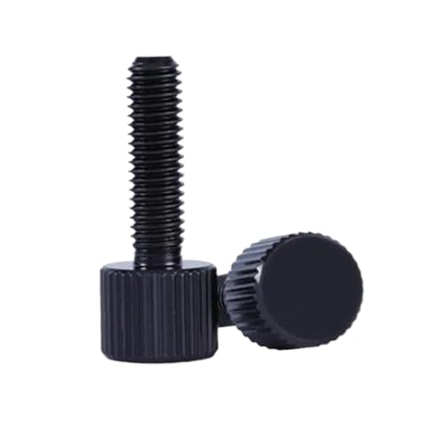 5-10 M2 M2.5 M3 M4 M5 M6 ubNX`[/XeXX`[܂݃lW ^[bgwbh蓮lW(Steel with Black,8MM_M5 5PCS)