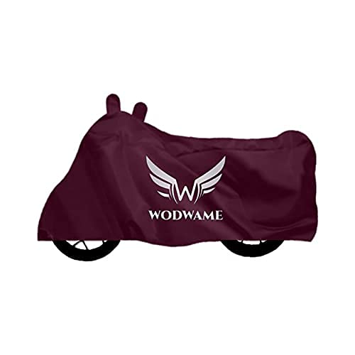 DARROR New Hero Pleasure+ 110 BS6 Scooty and Bike Body Cover 100% Water Resistant P(Maroon)…