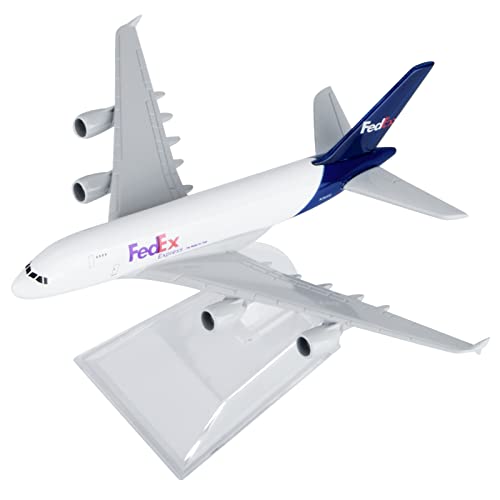 ZEZEFUFU 1:400 16cm A380 Airplane Model Simulation Transportation Plane Model Aviation Science Exhibition Model