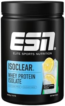 ESN ISOCLEAR Whey Isolate Protein Pulver, Fresh Lemon, 908 g
