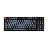 Keychron K8 Pro QMK/Via Clavier mcanique sans Fil, remplaant  Chaud TKL Clavier Programmable personnalis avec RGB rtroclair, Gateron G Pro Red Switch pour Mac Windows Linux