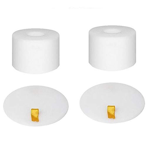 JJSS 2 Pack Foam & Felt Filter Kit for Shark NV680 NV600 Professional Vacuum Replacement Parts (2 Foam Filter + 2 Felt Filter)