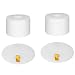 JJSS 2 Pack Foam & Felt Filter Kit for Shark NV600 NV770 Professional Vacuum Replacement Parts. (2 Foam Filter + 2 Felt Filter)