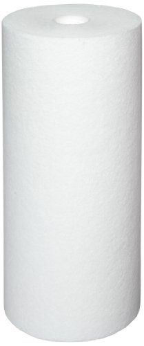 Pentair Pentek DGD-5005 Big Blue Water Filter, 10-Inch Whole House Sediment Filter Cartridge Replacement, Dual-Gradient Density Spun Polypropylene, 10" x 4.5", 5 Micron, Pack of 1